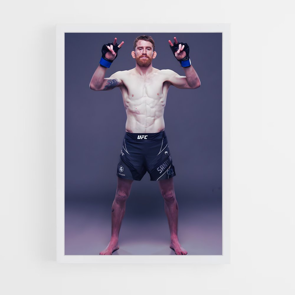 Poster Champion de la Grosse Berline – affiche MMA (vue 3)